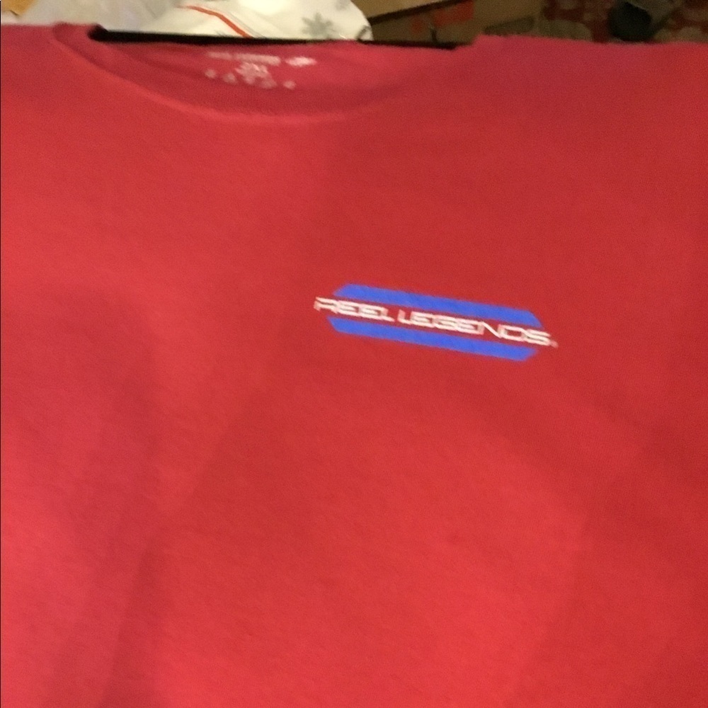 REEL LEGENDS RED FISHING T SHIRT - Picture 9 of 9